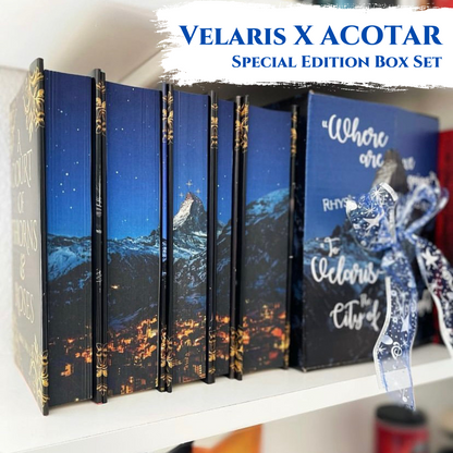 Velaris X ACOTAR Special Edition Book Box Set with Velaris Printed Pages