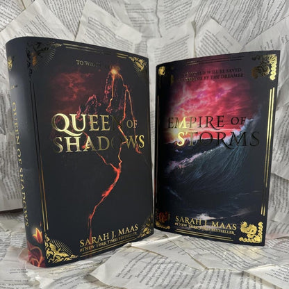 TOG LEGACY (OPTION 2: SCENES DUST JACKETS) by Sarah J. Maas - Throne of Glass Special Edition Box Set