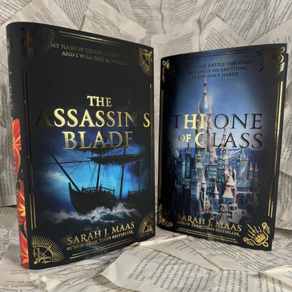 TOG LEGACY (OPTION 2: SCENES DUST JACKETS) by Sarah J. Maas - Throne of Glass Special Edition Box Set